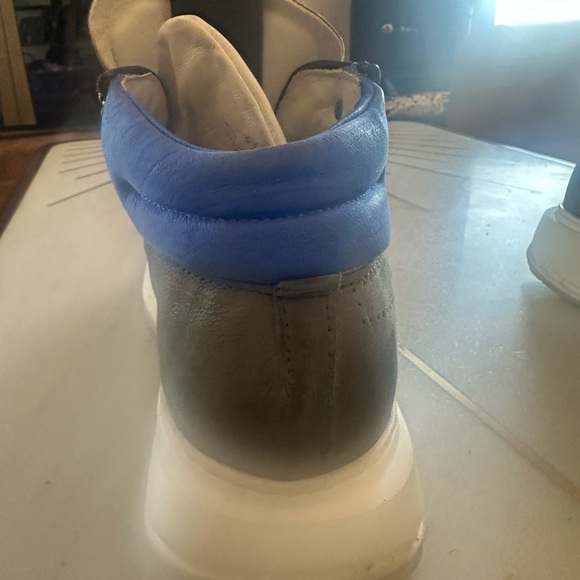 A.S 98 lace up brown boots with zip side EU 41 worn a couple times - Picture 3 of 5